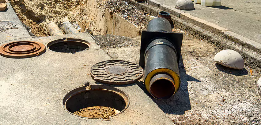 Lateral Sewer Line Replacement in Melrose
