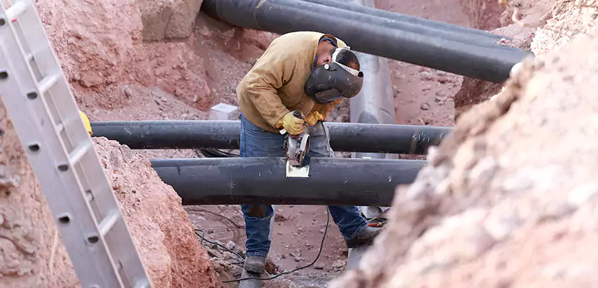 Cast Iron Sewer Pipe Replacement in Melrose