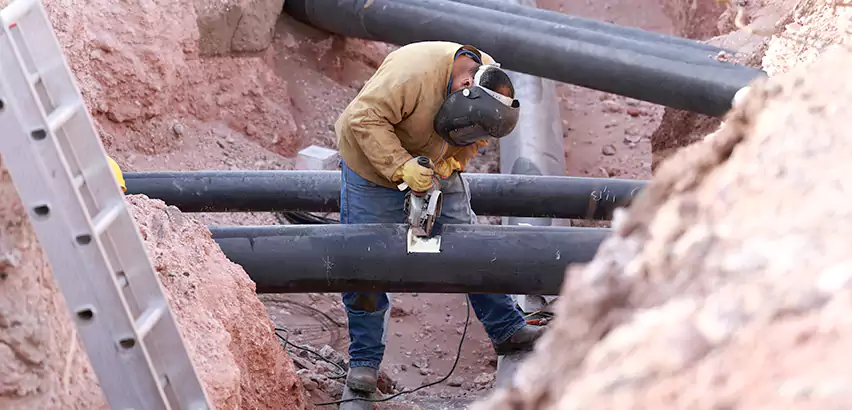 Water Line Replacement in Melrose